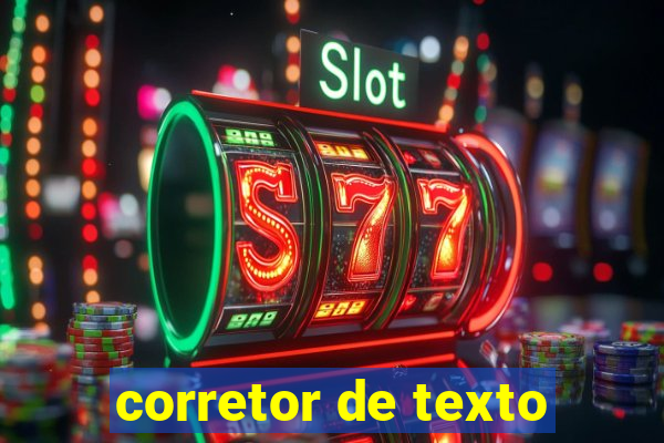 corretor de texto