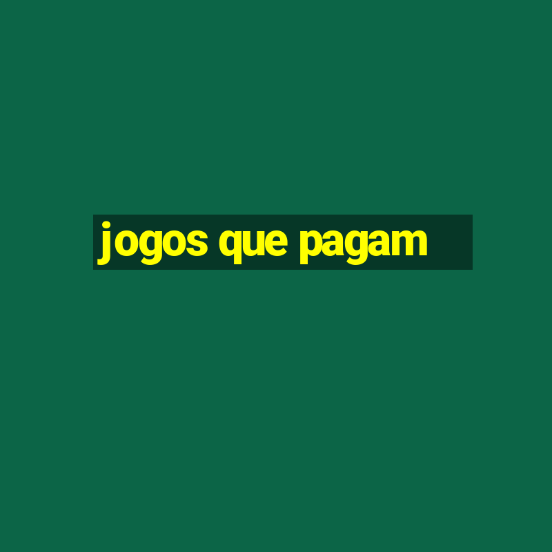 jogos que pagam