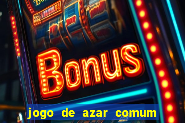 jogo de azar comum em cassinos