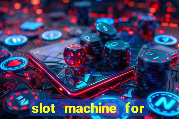 slot machine for home bar