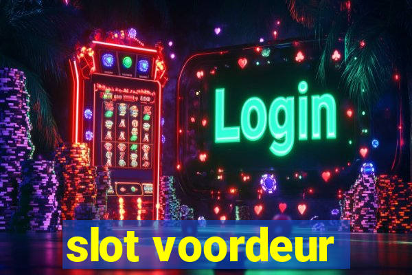 slot voordeur