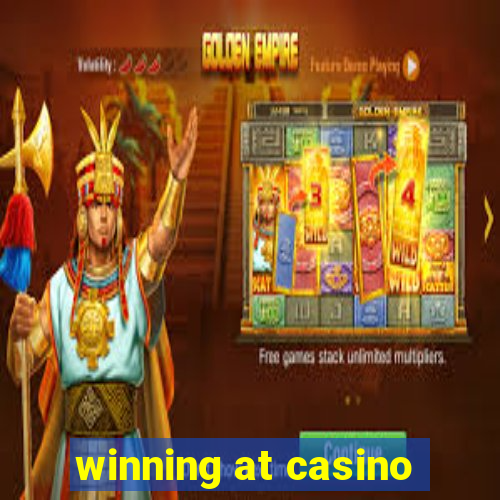 winning at casino