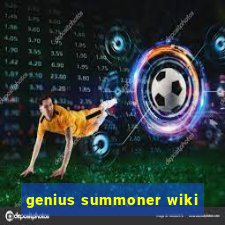 genius summoner wiki