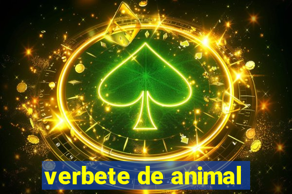 verbete de animal