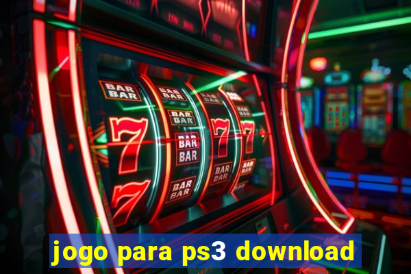 jogo para ps3 download