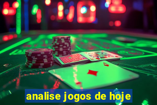 analise jogos de hoje