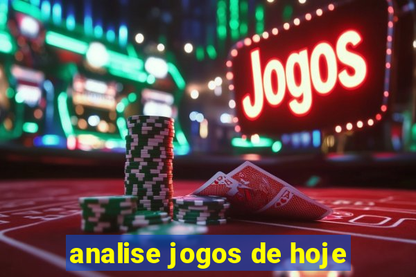 analise jogos de hoje