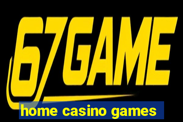 home casino games