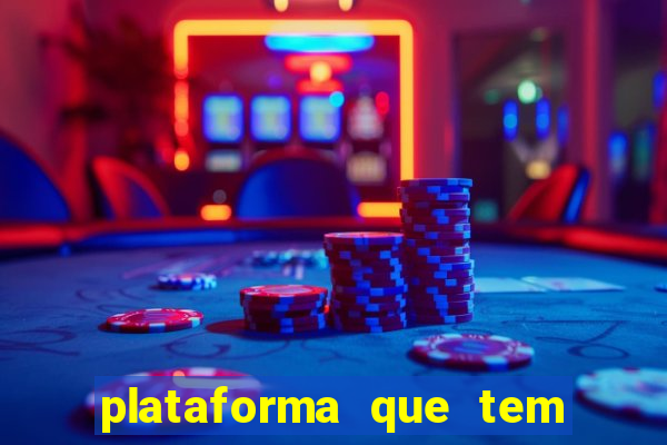 plataforma que tem fortune tiger