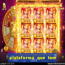 plataforma que tem fortune tiger