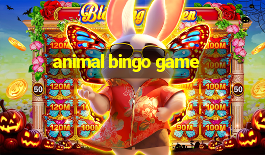 animal bingo game