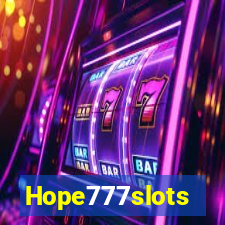 Hope777slots