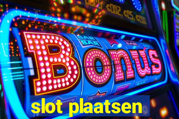 slot plaatsen