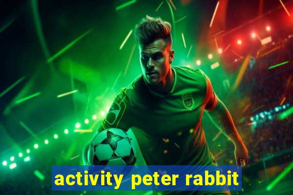 activity peter rabbit