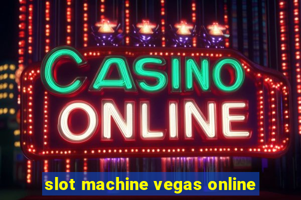 slot machine vegas online