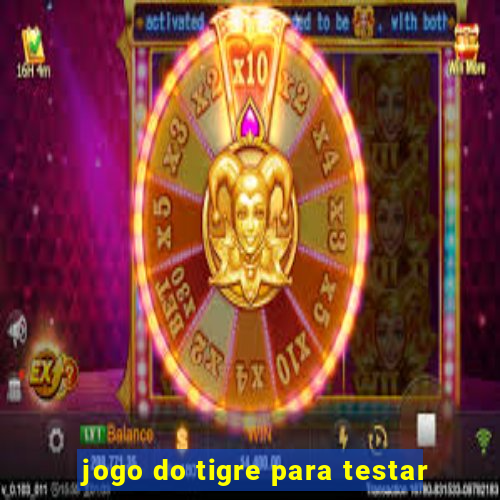 jogo do tigre para testar