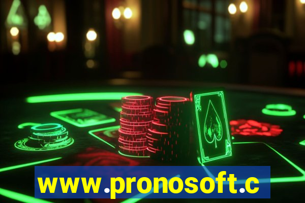 www.pronosoft.com