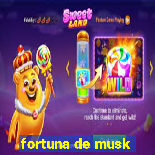 fortuna de musk