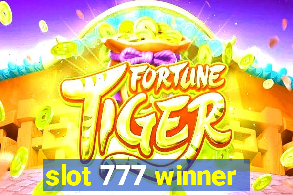 slot 777 winner