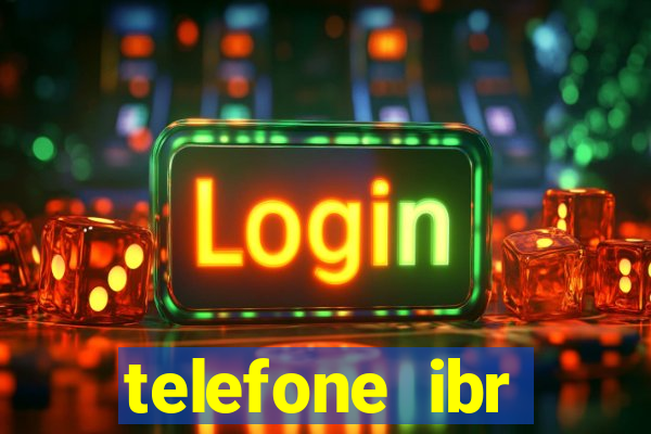 telefone ibr vitória da conquista