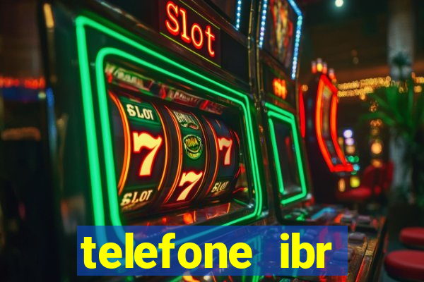 telefone ibr vitória da conquista