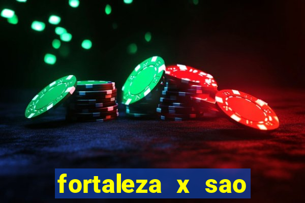 fortaleza x sao paulo palpite