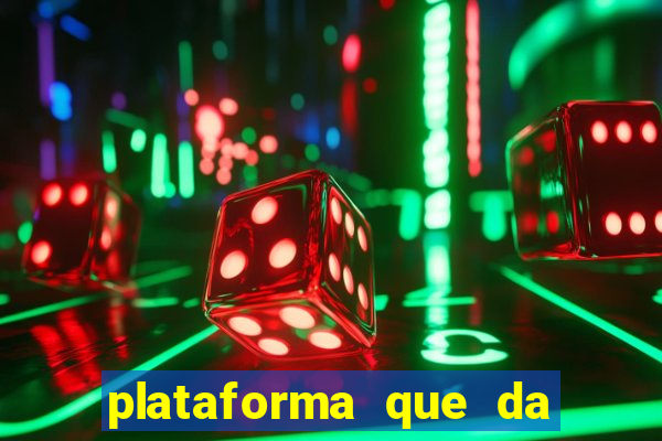 plataforma que da 30 reais para jogar