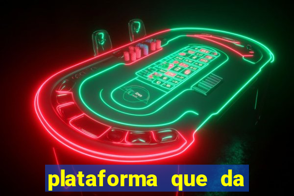 plataforma que da 30 reais para jogar