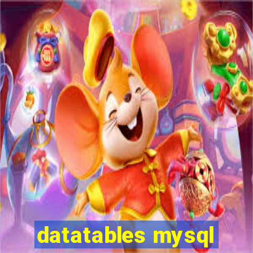 datatables mysql