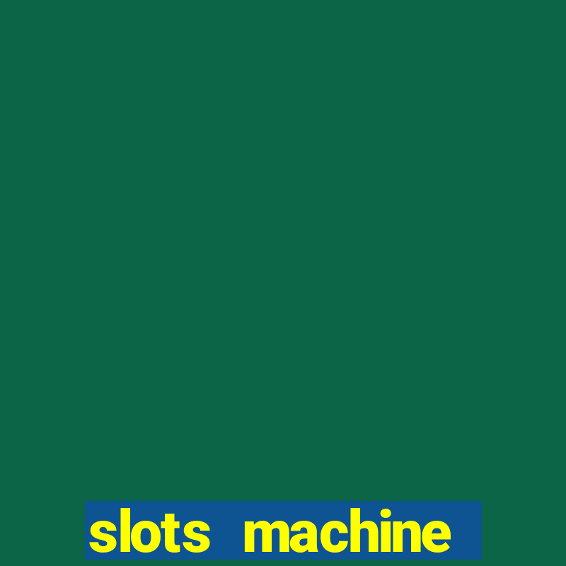 slots machine gratis offline