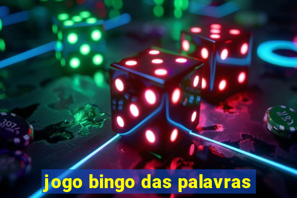 jogo bingo das palavras