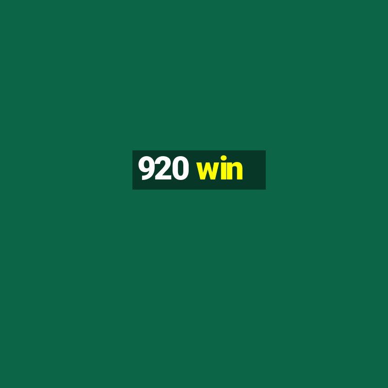 920 win