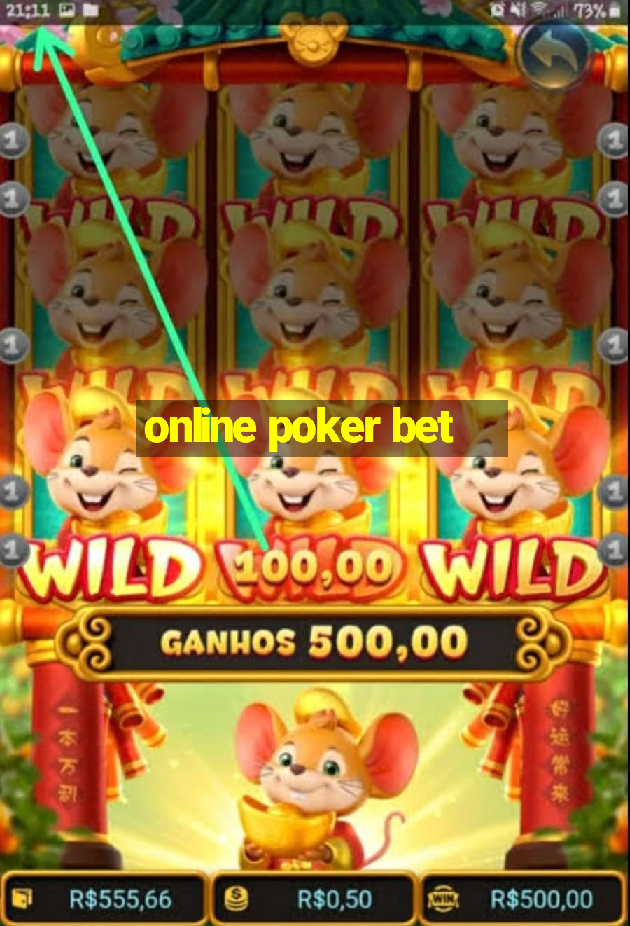 online poker bet