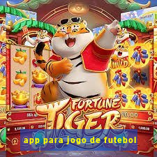 app para jogo de futebol