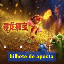 bilhete de aposta