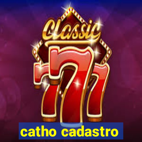 catho cadastro