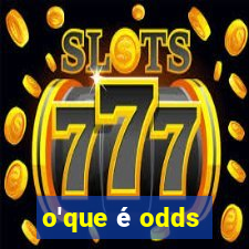 o'que é odds