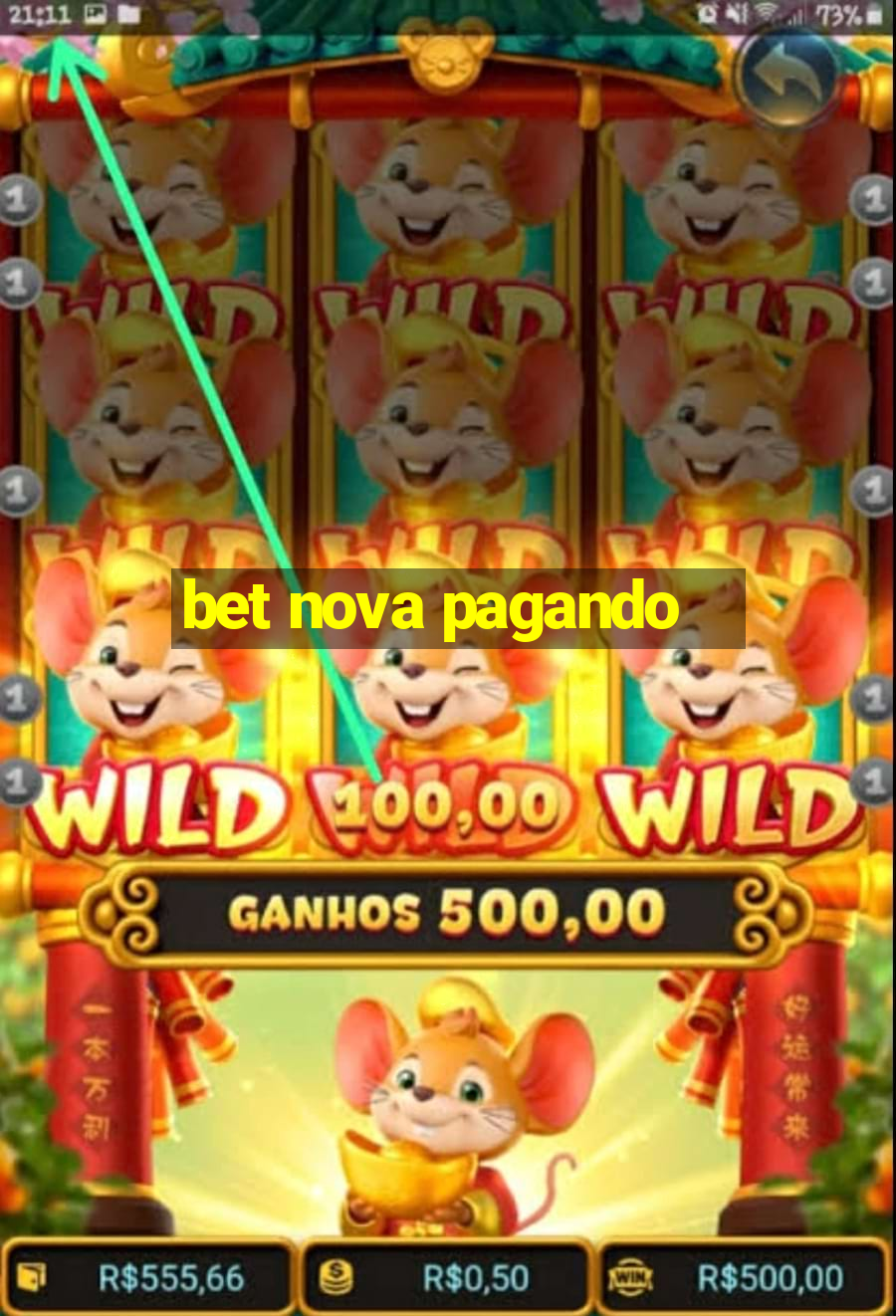 bet nova pagando