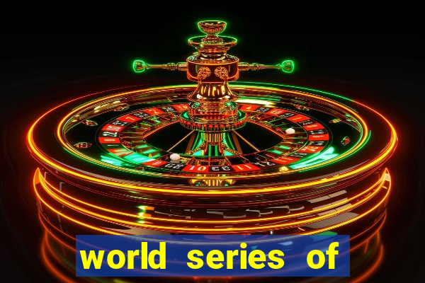 world series of poker wsop