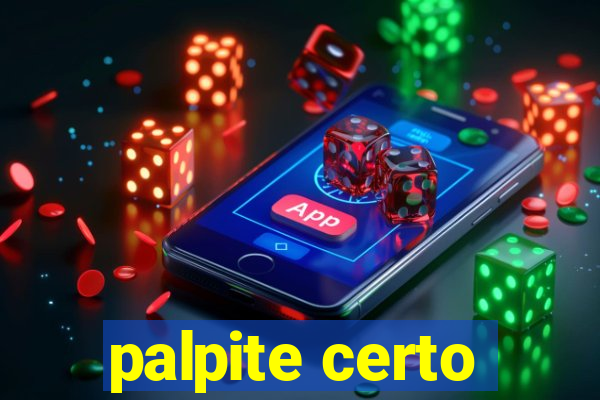 palpite certo