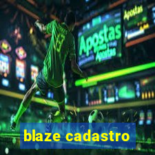 blaze cadastro