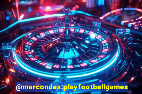 @marcondes:playfootballgames bingo football