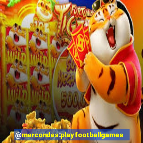 @marcondes:playfootballgames bingo football