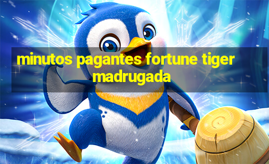 minutos pagantes fortune tiger madrugada