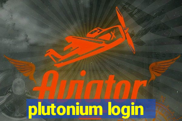 plutonium login