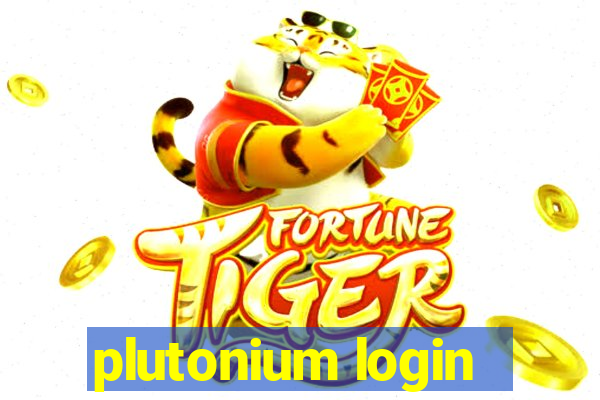 plutonium login