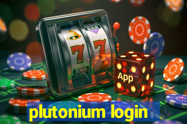 plutonium login