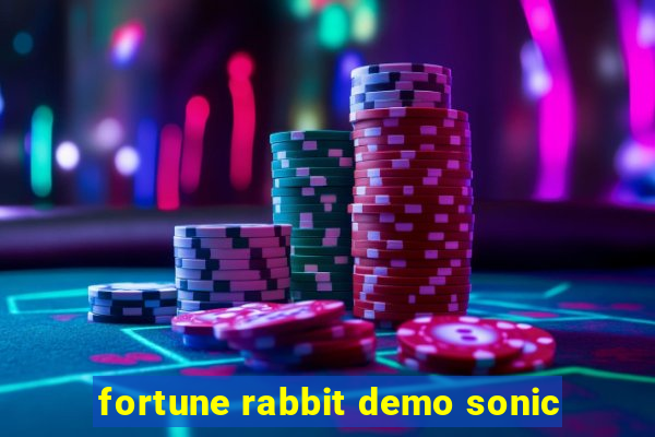 fortune rabbit demo sonic