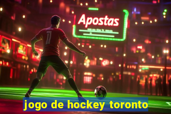 jogo de hockey toronto