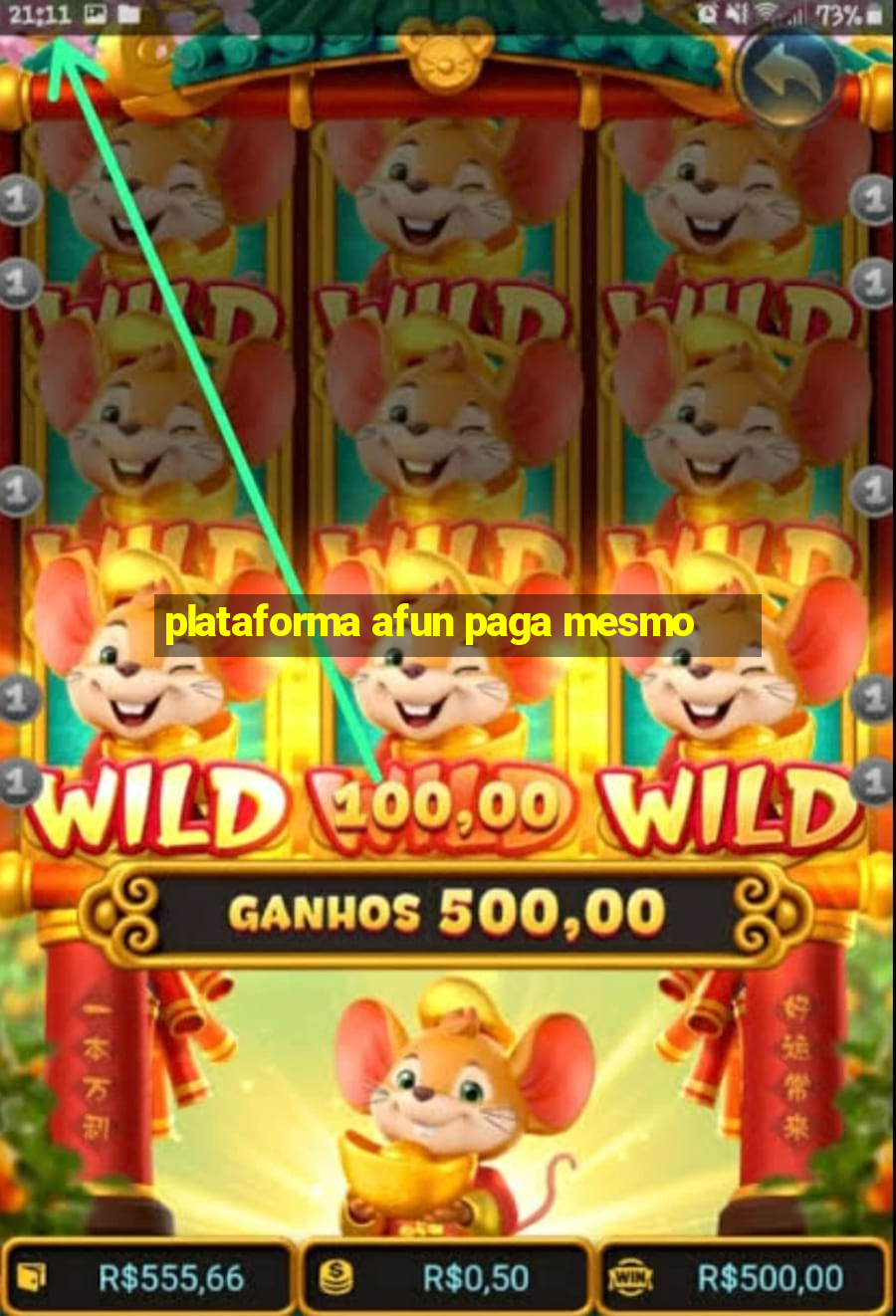 plataforma afun paga mesmo